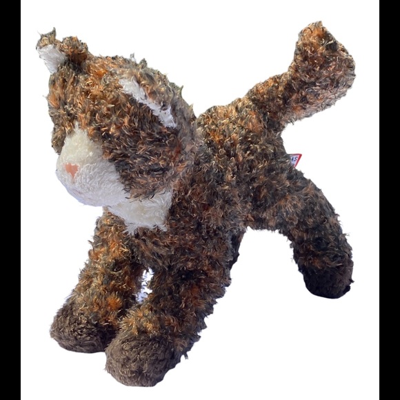 Douglas Cuddle Toy Super Soft brown ginger tiger cat 8” - Picture 10 of 10